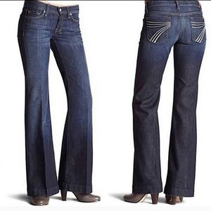 7 FOR ALL MAN KIND Dojo Wide Leg Jeans